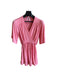 A Pink Short Sleeve Tops from Seraphine in size XS for maternity. (Front View)