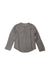 A Grey Long Sleeve Shirts from Arsène et les pipelettes in size 5T for boy. (Front View)