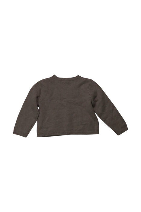 A Brown Cardigans from Bonpoint in size 2T for neutral. (Back View)