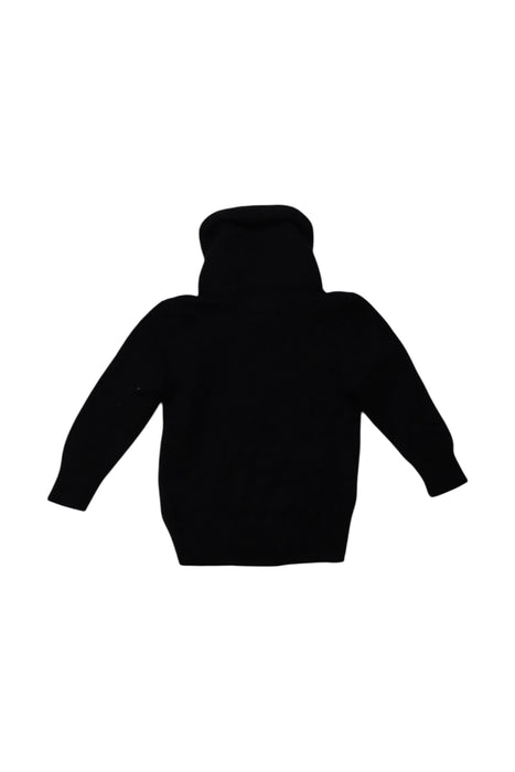 A Black Hooded Sweatshirts from Polo Ralph Lauren in size 2T for boy. (Back View)