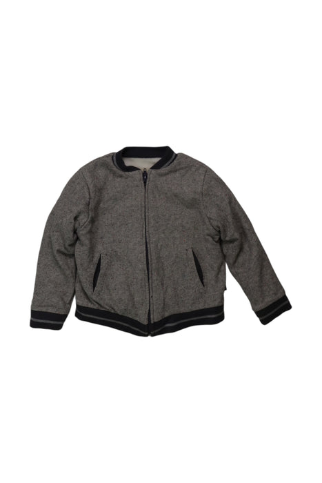 A Grey Lightweight Jackets from Arsène et les pipelettes in size 3T for boy. (Front View)