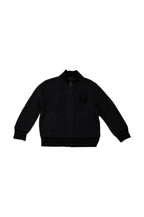 A Black Lightweight Jackets from Polo Ralph Lauren in size 2T for boy. (Front View)