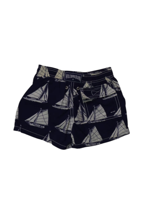 A Navy Swim Shorts from Vilebrequin in size 2T for boy. (Back View)