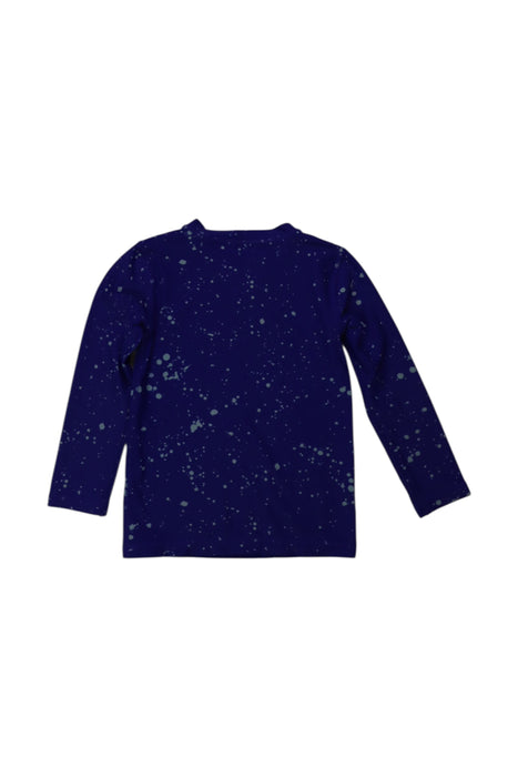 A Blue Long Sleeve Tops from Crewcuts in size 3T for boy. (Back View)