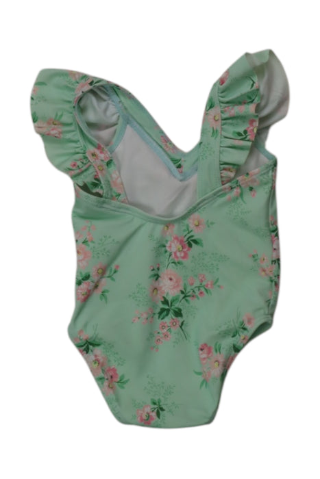 A Green Swimsuits from Janie & Jack in size 6-12M for girl. (Back View)