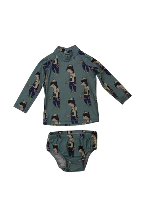 A Blue Swim Sets from Soft Gallery in size 12-18M for boy. (Front View)