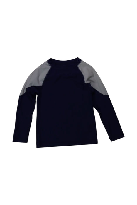 A Navy Long Sleeve T Shirts from Crewcuts in size 2T for boy. (Front View)