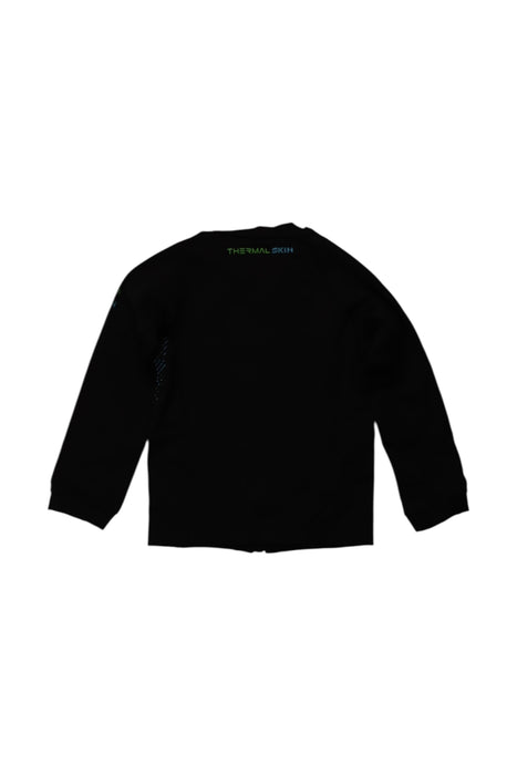 A Black Buttoned Sweatshirts from TYR in size 4T for boy. (Back View)