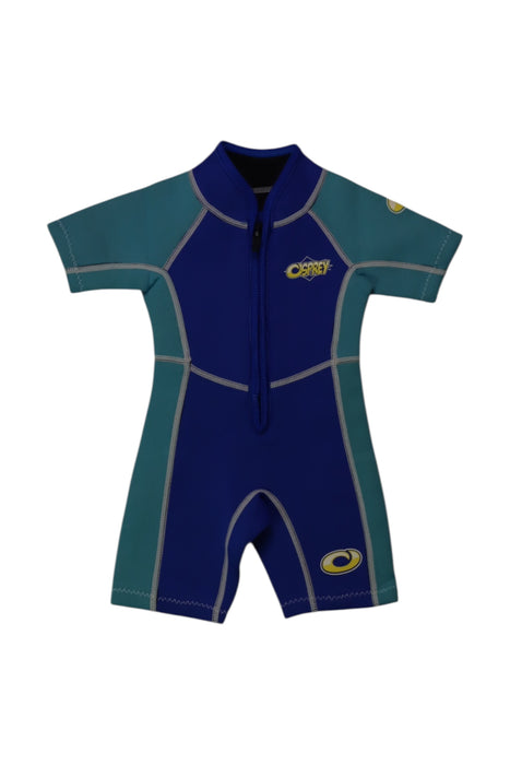 A Blue Wetsuits from Osprey in size 6-12M for boy. (Front View)