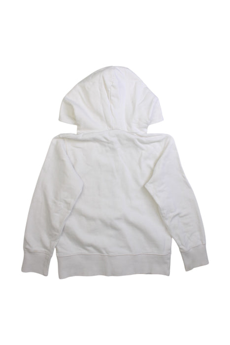 A White Zippered Sweatshirts from Champion in size 7Y for neutral. (Back View)