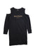 A Black Sweater Dresses from Balmain in size 14Y for girl. (Back View)