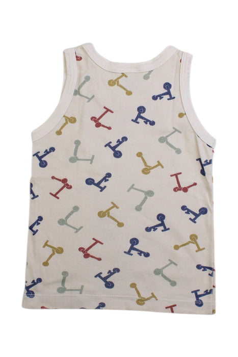 A Multicolour Sleeveless Tops from Petit Bateau in size 4T for boy. (Back View)