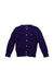 A Purple Cardigans from Polo Ralph Lauren in size 4T for girl. (Front View)