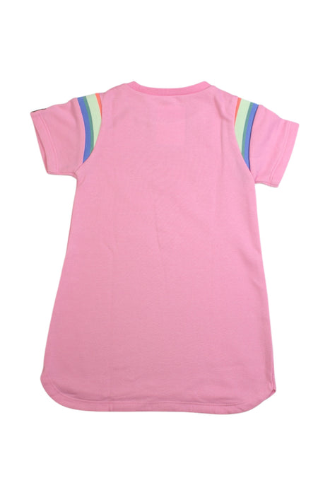 A Pink Short Sleeve Dresses from Nike in size 3T for girl. (Back View)