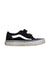 A Black Sneakers from Vans in size 6T for boy. (Front View)