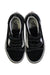 A Black Sneakers from Vans in size 6T for boy. (Back View)
