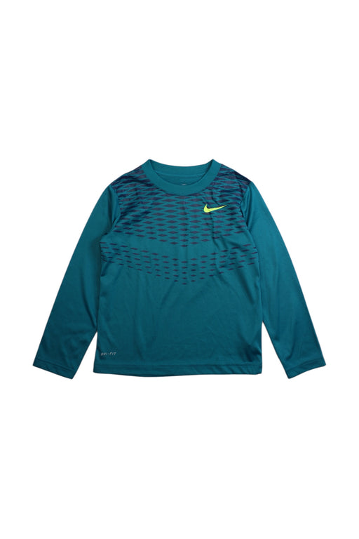 A Teal Active Tops from Nike in size 5T for boy. (Front View)