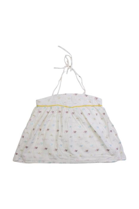 A Multicolour Sleeveless Tops from Excuse My French in size 6T for girl. (Back View)