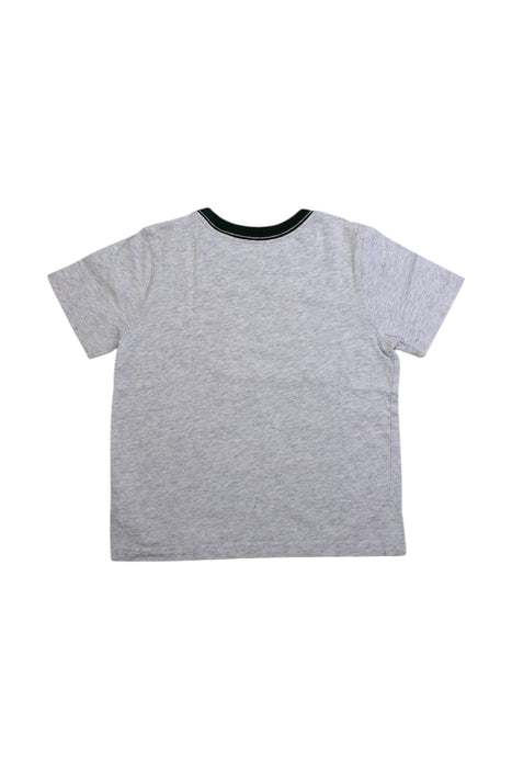 A Grey Short Sleeve T Shirts from Roots in size 5T for boy. (Back View)