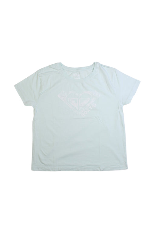 A White Short Sleeve T Shirts from Roxy in size 8Y for girl. (Front View)