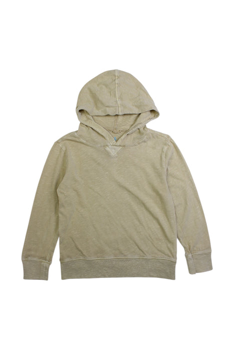 A Beige Hooded Sweatshirts from Crewcuts in size 4T for boy. (Front View)