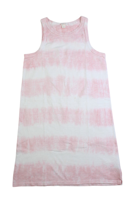A Pink Sleeveless Dresses from Crewcuts in size 10Y for girl. (Front View)