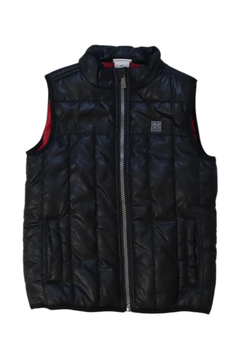 A Black Puffer/Quilted Coats & Outerwear from Calvin Klein in size 4T for boy. (Front View)