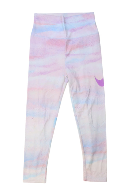 A Multicolour Leggings from Nike in size 6T for girl. (Front View)