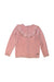 A Pink Cardigans from Chickeeduck in size 7Y for girl. (Front View)