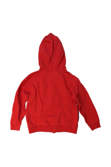A Red Hooded Sweatshirts from Little Marc Jacobs in size 5T for boy. (Back View)