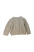 A Beige Cardigans from Aosta in size 5T for girl. (Back View)