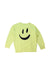 A Yellow Sweatshirts from Molo in size 7Y for boy. (Front View)