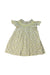 A Yellow Short Sleeve Dresses from Bonpoint in size 4T for girl. (Front View)