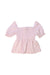 A Pink Short Sleeve Tops from Polo Ralph Lauren in size 5T for girl. (Front View)
