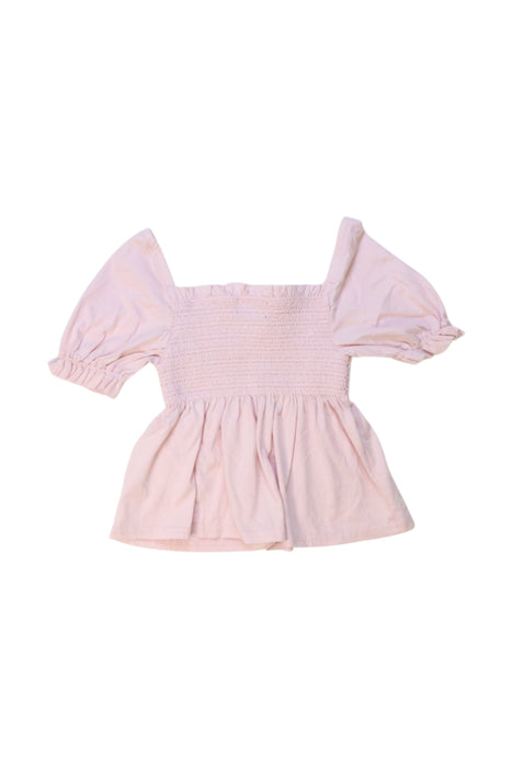 A Pink Short Sleeve Tops from Polo Ralph Lauren in size 5T for girl. (Back View)