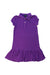 A Purple Short Sleeve Dresses from Polo Ralph Lauren in size 4T for girl. (Front View)