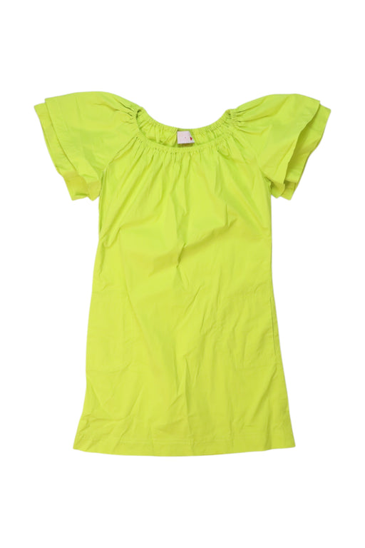 A Yellow Short Sleeve Dresses from Lanvin Petite in size 8Y for girl. (Front View)