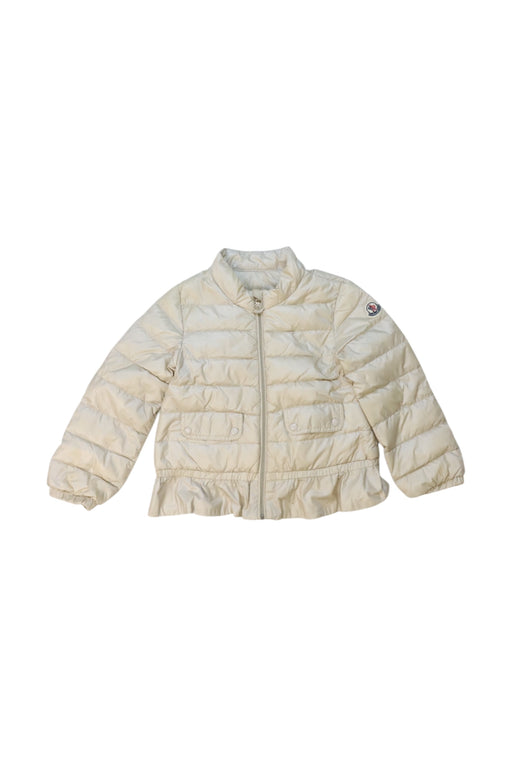 A Ivory Puffer/Quilted Coats & Outerwear from Moncler in size 2T for girl. (Front View)