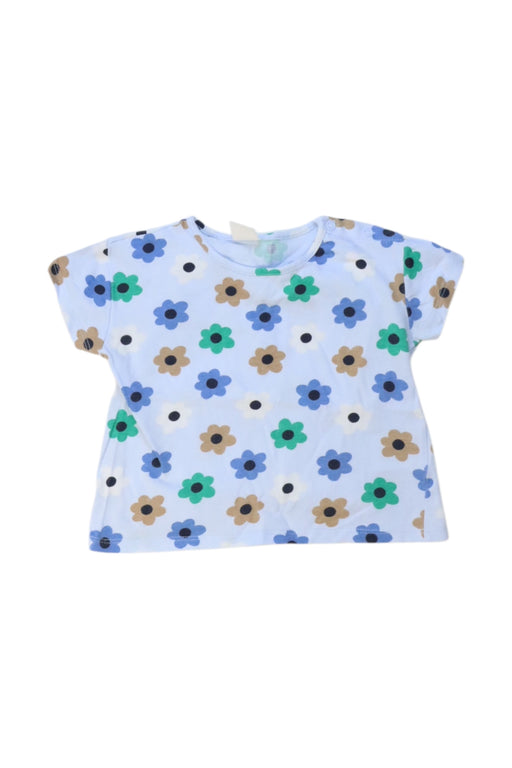 A Multicolour Short Sleeve Tops from Seed in size 12-18M for girl. (Front View)