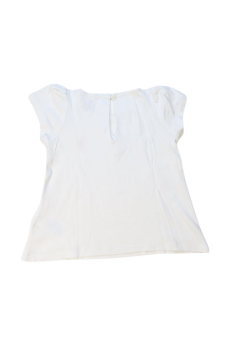 A White Short Sleeve Tops from Ralph Lauren in size 6-12M for girl. (Back View)