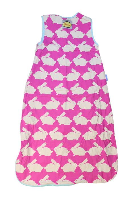 A Pink Sleepsacs from Grobag in size 12-18M for girl. (Back View)