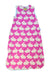 A Pink Sleepsacs from Grobag in size 12-18M for girl. (Back View)