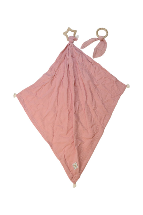 A Pink Safety Blankets from mimi et lulu in size O/S for girl. (Front View)