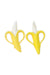 A Yellow Utensils & Containers from Nuby in size O/S for neutral. (Front View)