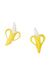 A Yellow Utensils & Containers from Nuby in size O/S for neutral. (Back View)