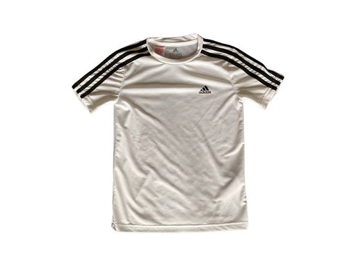 A White Short Sleeve T Shirts from Adidas in size 10Y for neutral. (Front View)