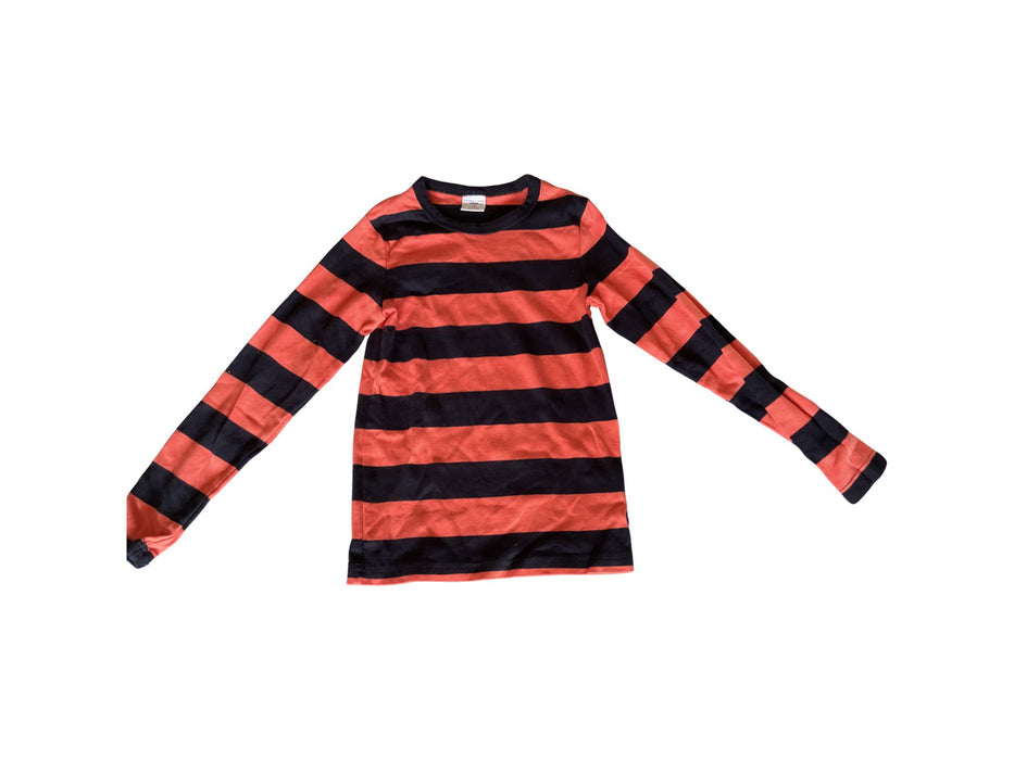 A Black Long Sleeve T Shirts from Polarn O. Pyret in size 7Y for neutral. (Front View)