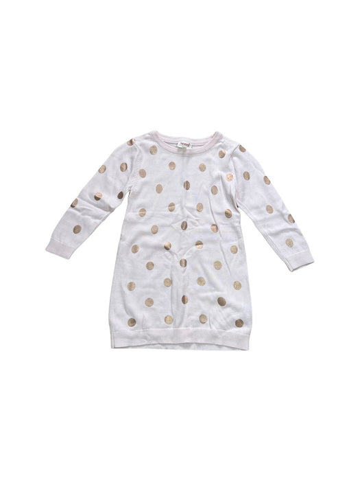 A Pink Long Sleeve Dresses from Seed in size 2T for girl. (Front View)