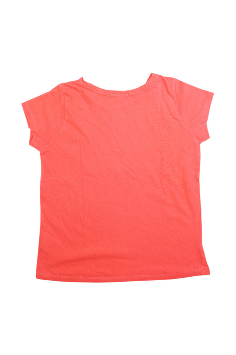 A Red Short Sleeve T Shirts from Bonpoint in size 6T for girl. (Back View)