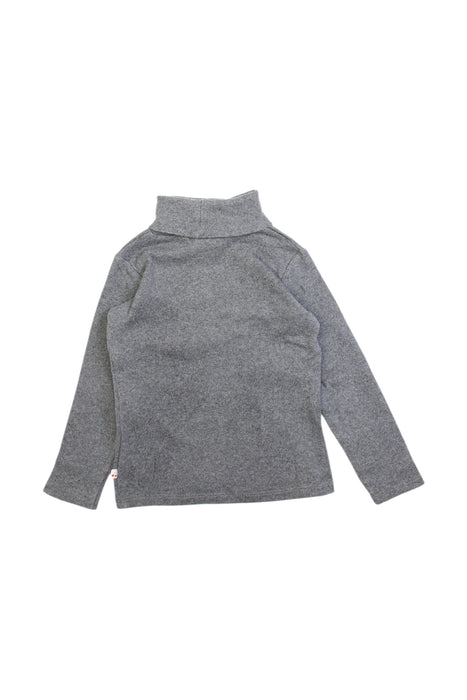 A Grey Long Sleeve Tops from Bonpoint in size 4T for girl. (Back View)